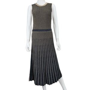 Banana Republic Metallic Knit Dress